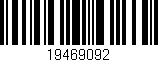 Código de barras (EAN, GTIN, SKU, ISBN): '19469092'