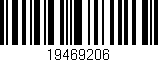 Código de barras (EAN, GTIN, SKU, ISBN): '19469206'