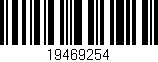 Código de barras (EAN, GTIN, SKU, ISBN): '19469254'