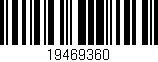 Código de barras (EAN, GTIN, SKU, ISBN): '19469360'