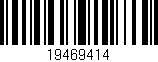 Código de barras (EAN, GTIN, SKU, ISBN): '19469414'