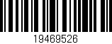 Código de barras (EAN, GTIN, SKU, ISBN): '19469526'
