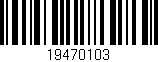 Código de barras (EAN, GTIN, SKU, ISBN): '19470103'