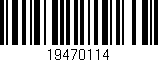 Código de barras (EAN, GTIN, SKU, ISBN): '19470114'