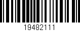 Código de barras (EAN, GTIN, SKU, ISBN): '19482111'