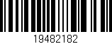 Código de barras (EAN, GTIN, SKU, ISBN): '19482182'