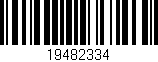 Código de barras (EAN, GTIN, SKU, ISBN): '19482334'