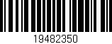 Código de barras (EAN, GTIN, SKU, ISBN): '19482350'