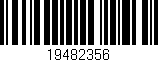Código de barras (EAN, GTIN, SKU, ISBN): '19482356'