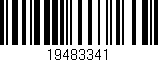 Código de barras (EAN, GTIN, SKU, ISBN): '19483341'