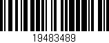 Código de barras (EAN, GTIN, SKU, ISBN): '19483489'