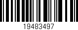Código de barras (EAN, GTIN, SKU, ISBN): '19483497'