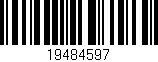 Código de barras (EAN, GTIN, SKU, ISBN): '19484597'