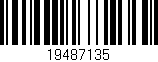 Código de barras (EAN, GTIN, SKU, ISBN): '19487135'