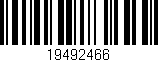 Código de barras (EAN, GTIN, SKU, ISBN): '19492466'