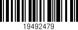 Código de barras (EAN, GTIN, SKU, ISBN): '19492479'