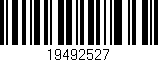Código de barras (EAN, GTIN, SKU, ISBN): '19492527'