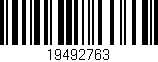 Código de barras (EAN, GTIN, SKU, ISBN): '19492763'