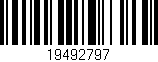 Código de barras (EAN, GTIN, SKU, ISBN): '19492797'