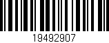 Código de barras (EAN, GTIN, SKU, ISBN): '19492907'