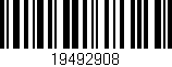 Código de barras (EAN, GTIN, SKU, ISBN): '19492908'