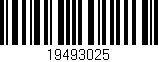 Código de barras (EAN, GTIN, SKU, ISBN): '19493025'