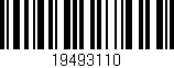 Código de barras (EAN, GTIN, SKU, ISBN): '19493110'