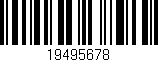 Código de barras (EAN, GTIN, SKU, ISBN): '19495678'