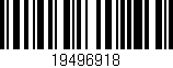 Código de barras (EAN, GTIN, SKU, ISBN): '19496918'