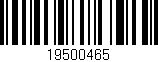 Código de barras (EAN, GTIN, SKU, ISBN): '19500465'
