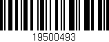 Código de barras (EAN, GTIN, SKU, ISBN): '19500493'