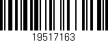 Código de barras (EAN, GTIN, SKU, ISBN): '19517163'