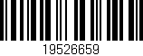 Código de barras (EAN, GTIN, SKU, ISBN): '19526659'