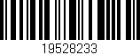 Código de barras (EAN, GTIN, SKU, ISBN): '19528233'