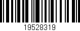 Código de barras (EAN, GTIN, SKU, ISBN): '19528319'