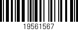 Código de barras (EAN, GTIN, SKU, ISBN): '19561567'