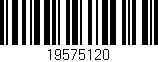 Código de barras (EAN, GTIN, SKU, ISBN): '19575120'