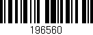 Código de barras (EAN, GTIN, SKU, ISBN): '196560'