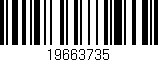 Código de barras (EAN, GTIN, SKU, ISBN): '19663735'