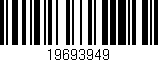 Código de barras (EAN, GTIN, SKU, ISBN): '19693949'