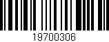 Código de barras (EAN, GTIN, SKU, ISBN): '19700306'