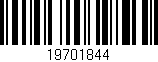 Código de barras (EAN, GTIN, SKU, ISBN): '19701844'