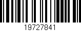 Código de barras (EAN, GTIN, SKU, ISBN): '19727841'