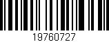 Código de barras (EAN, GTIN, SKU, ISBN): '19760727'
