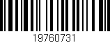 Código de barras (EAN, GTIN, SKU, ISBN): '19760731'