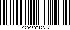 Código de barras (EAN, GTIN, SKU, ISBN): '1978963217614'