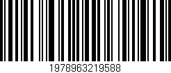 Código de barras (EAN, GTIN, SKU, ISBN): '1978963219588'