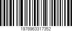 Código de barras (EAN, GTIN, SKU, ISBN): '1978963317352'