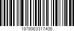 Código de barras (EAN, GTIN, SKU, ISBN): '1978963317406'