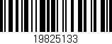 Código de barras (EAN, GTIN, SKU, ISBN): '19825133'